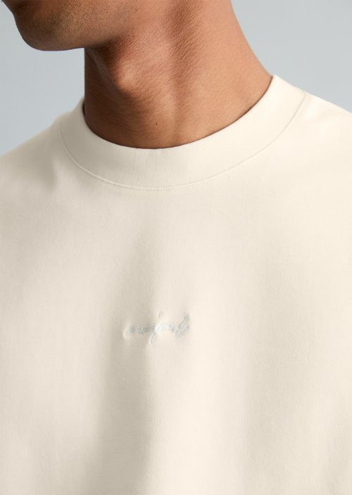 Relaxed T-shirt — Silky White