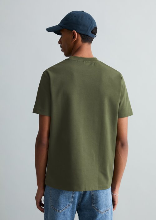 Relaxed T-shirt — Dark Moss