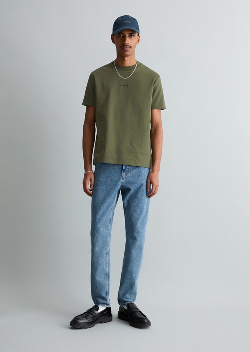 Relaxed T-shirt — Dark Moss