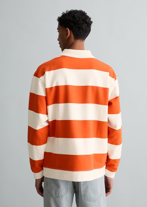 Polo sweatshirt relaxed — Medium Orange