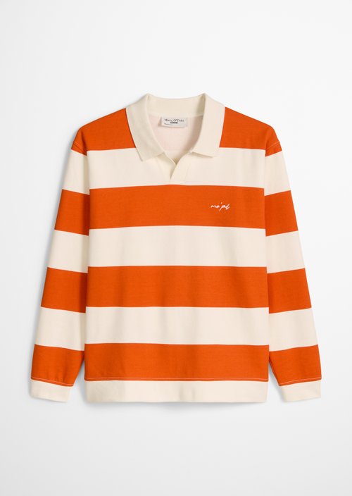 Polo sweatshirt relaxed — Medium Orange