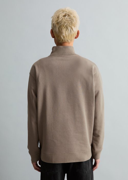 Relaxed sweat troyer — Cold Taupe