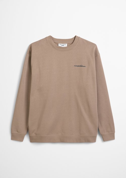 Relaxed sweatshirt — Cold Taupe