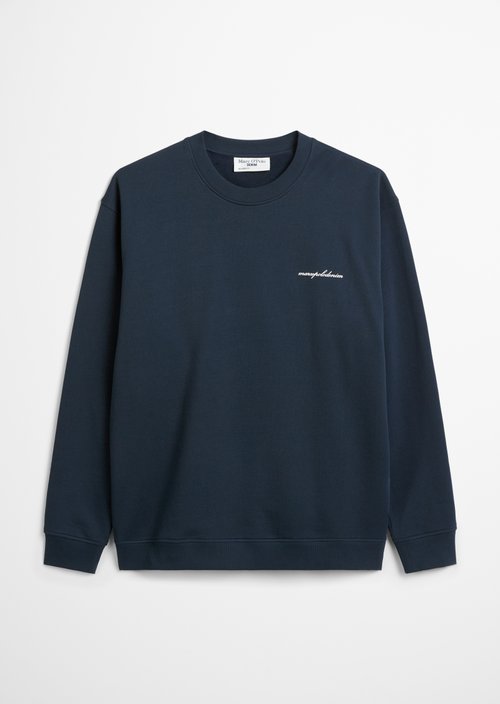 Relaxed sweatshirt — Navy Teal
