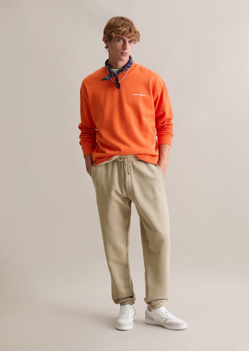 Relaxed sweatshirt — Rusty Orange