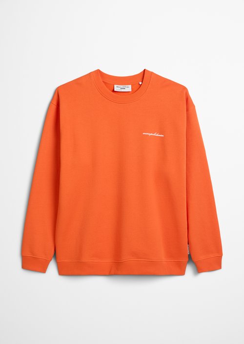 Relaxed sweatshirt — Rusty Orange