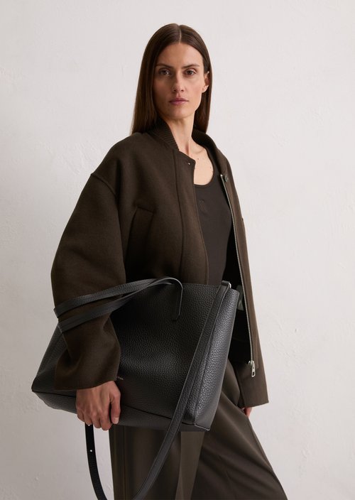 3-in-1 shopper medium — Black