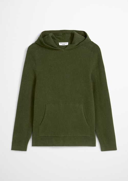 Hoodie loose — Swamp Green