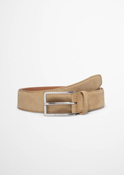 Iben Belt Pale Khaki in front view