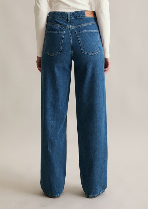 Jeans model Tomma wide — Medium Blue
