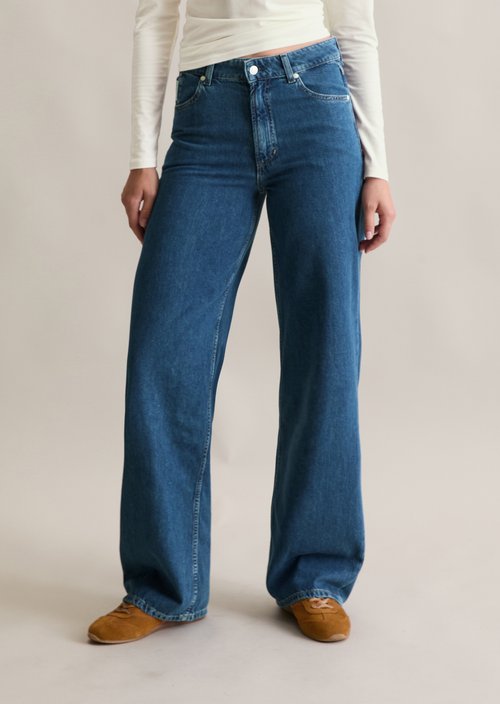 Jeans model Tomma wide — Medium Blue