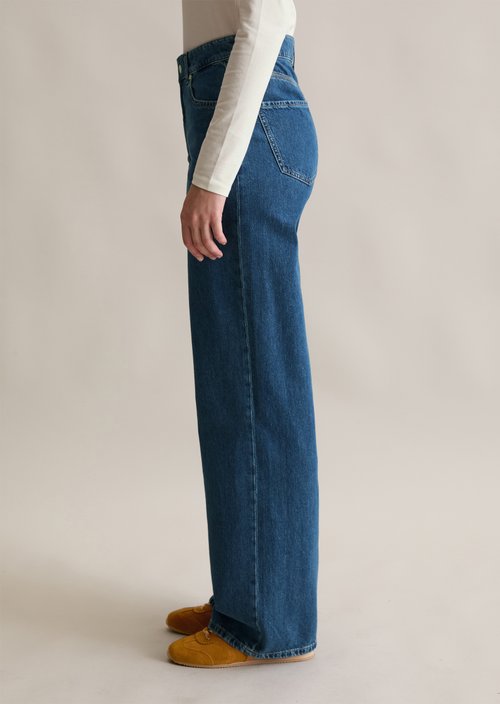 Jeans model Tomma wide — Medium Blue