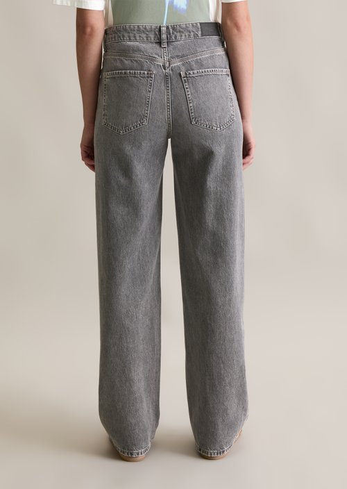 Jeans model Tomma wide — Medium Grey