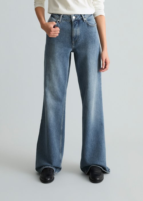 Jeans model Grethe flared — Dark Blue