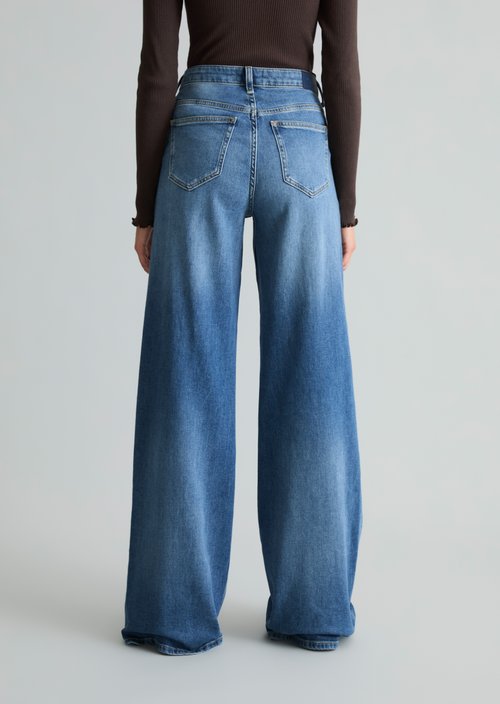 Jeans model Grethe flared — Medium Blue