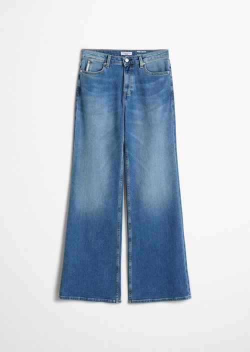 Jeans model Grethe flared — Medium Blue