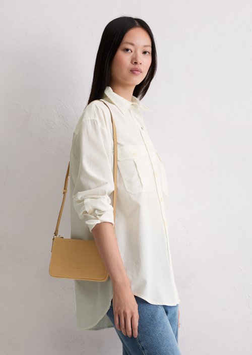 Crossbody Bag XS — Salted Caramel