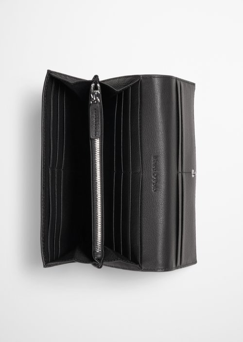 Jessie Combination Wallet — Black