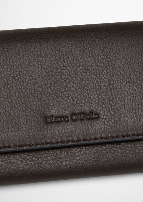 Jessie Combination Wallet — Burnt Coffee