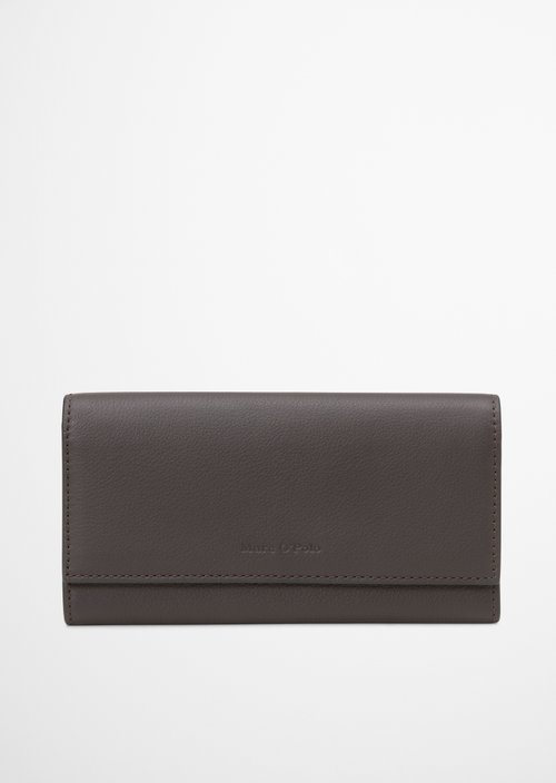 Jessie Combination Wallet — Chocolate Brown
