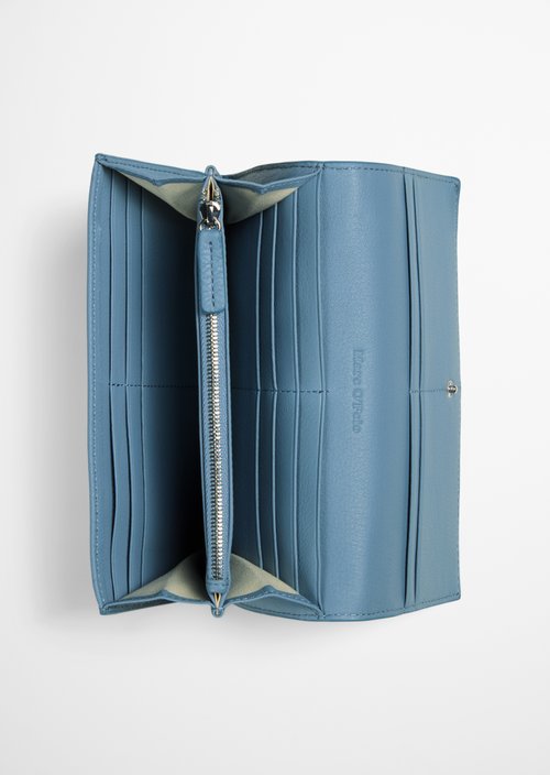 Jessie Combination Wallet — Stormy Sea
