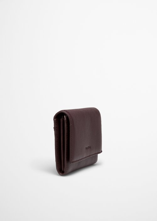 Jessie Combination Wallet — Black Cherry