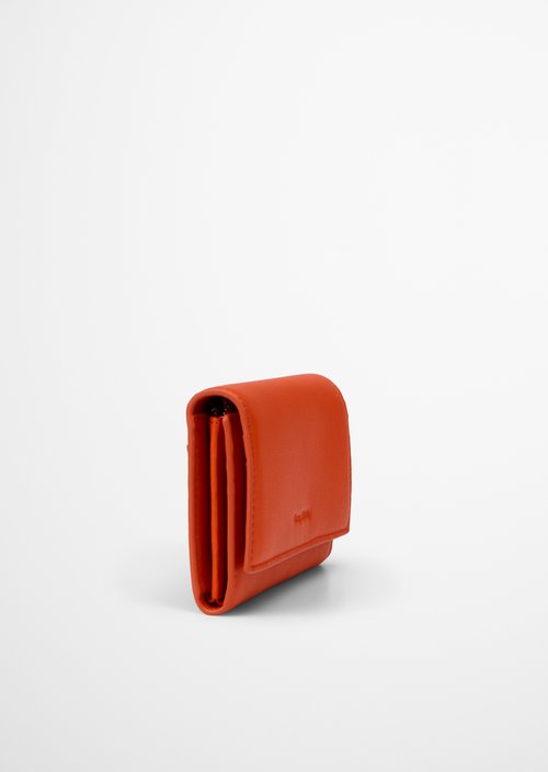 Jessie Combination Wallet — Vivid Orange