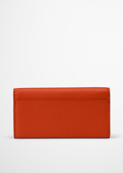 Jessie Combination Wallet — Vivid Orange
