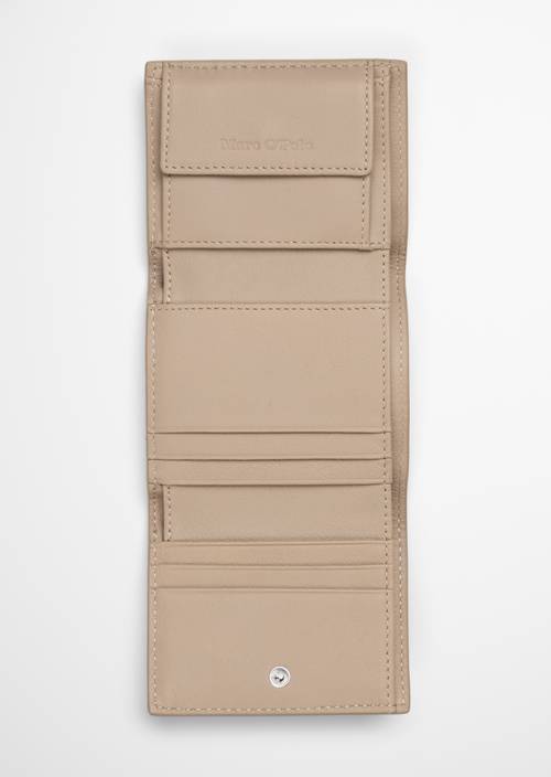 Judis Combination Wallet Chalky Mauve shown opened