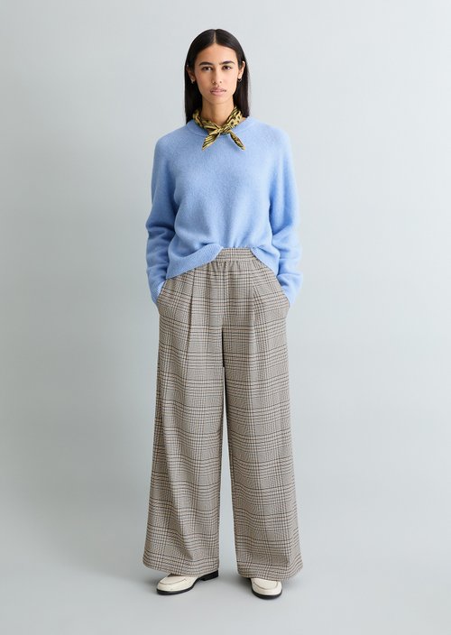 Relaxed knit sweater — Blue Dusk