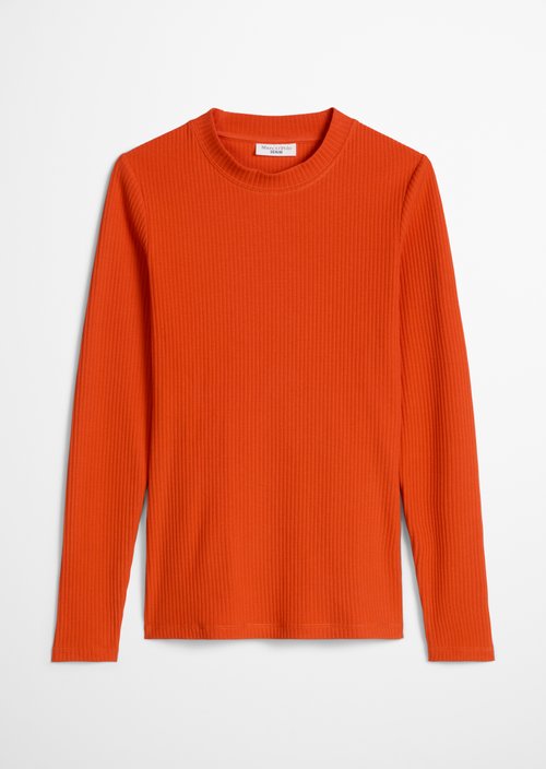 Longsleeve slim — Vivid Orange