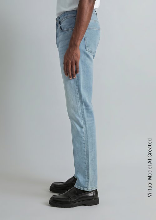 Jeans model Aric tapered — Light Blue
