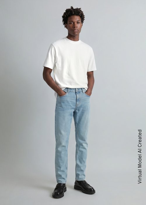 Jeans model Aric tapered — Light Blue