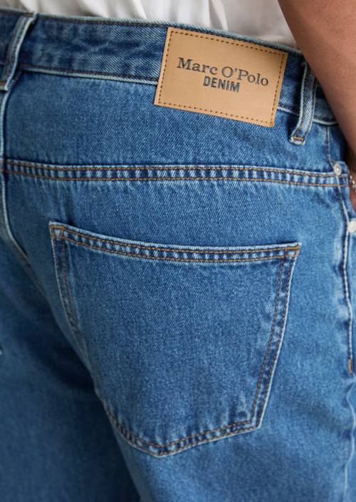 Jeans modèle Sverre droit Dark Blue en vue détaillée