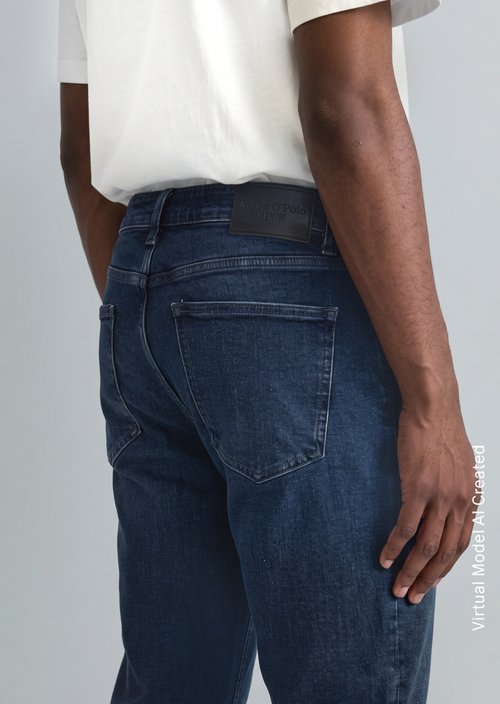 Jeans model Aric tapered — Dark Blue
