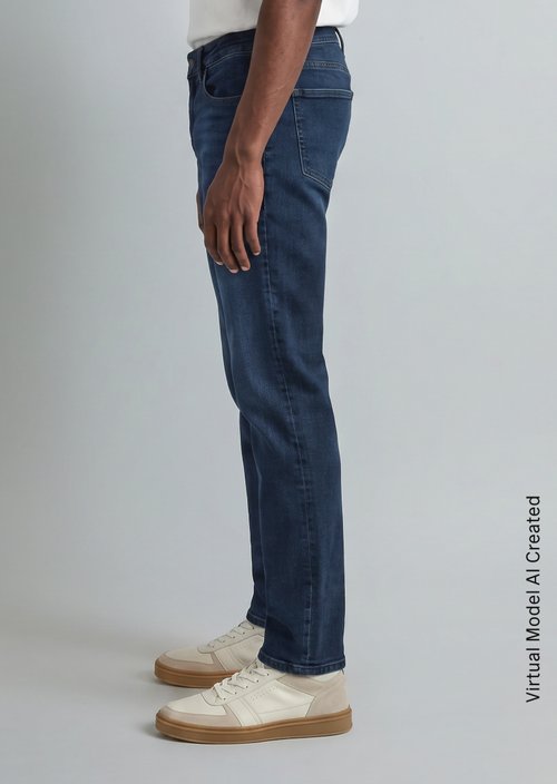 Jeans model Aric tapered — Dark Blue