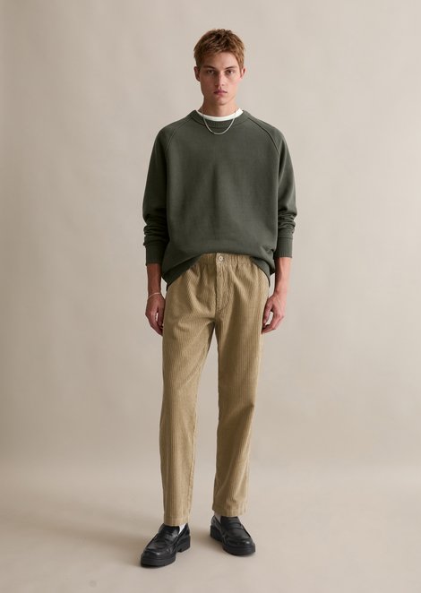 Marc O'Polo Corduroy joggingbroek, Heren, bruin, S, 100% Katoen