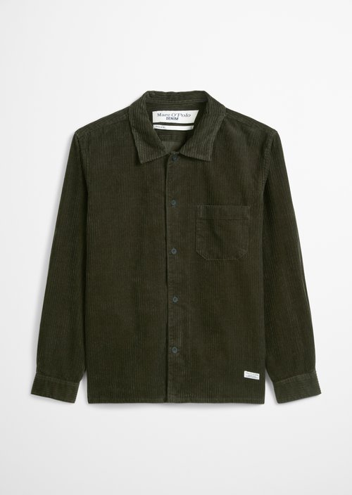 Corduroy overshirt — Cloudburst