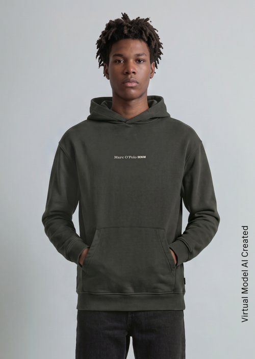 Hoodie relaxed — Cloudburst