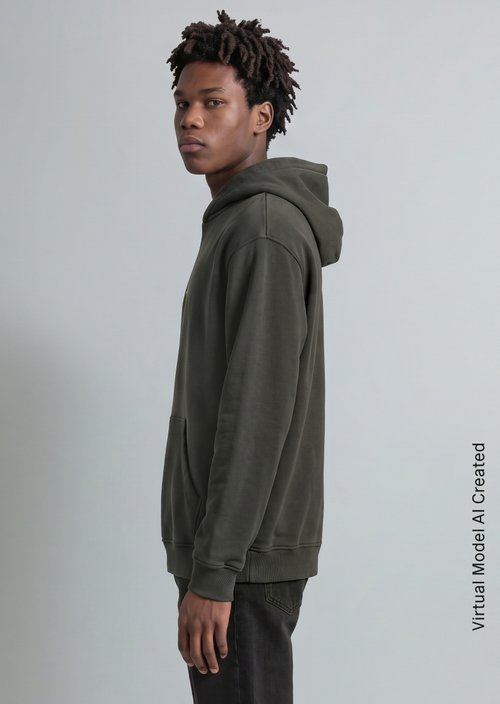 Hoodie relaxed — Cloudburst