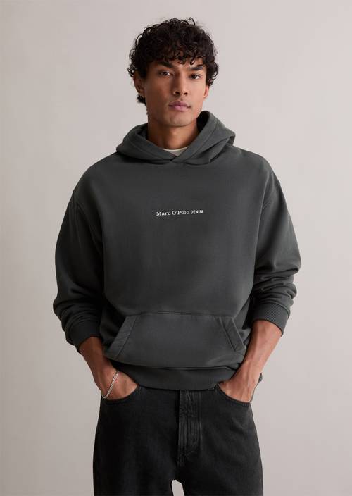 Hoodie relaxed Cloudburst en vue de face