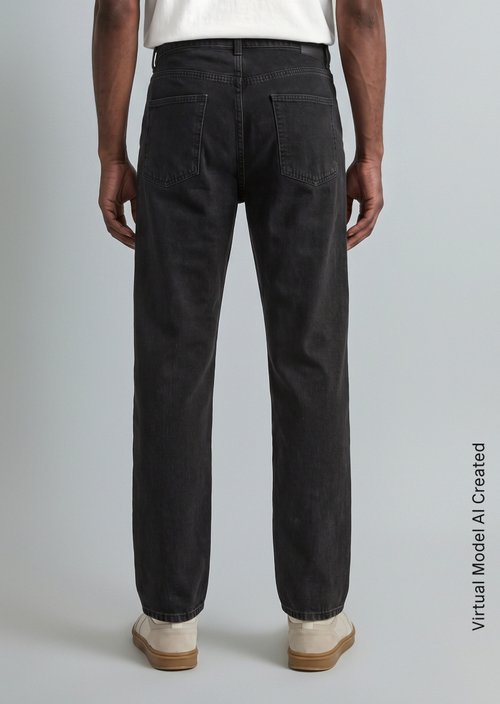 Jeans model Runne tapered — Black