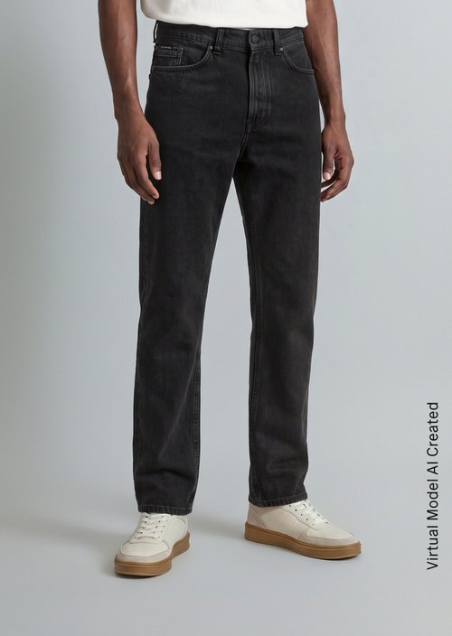 Jeans model Runne tapered — Black