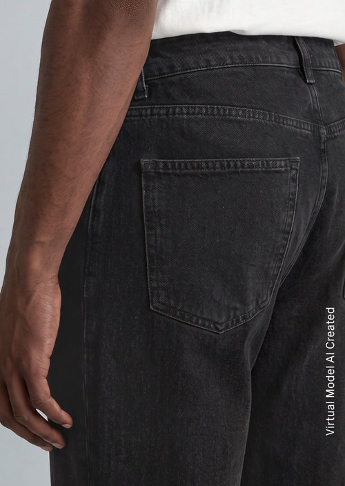 Jeans model Runne tapered — Black