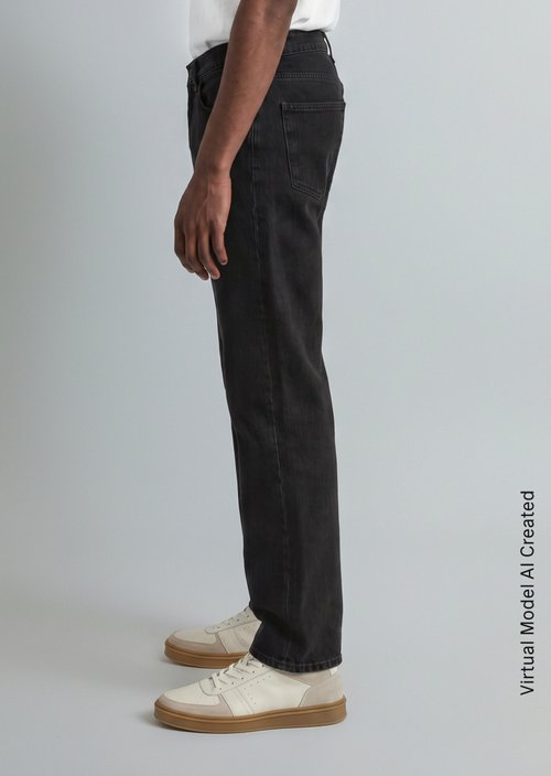 Jeans model Runne tapered — Black