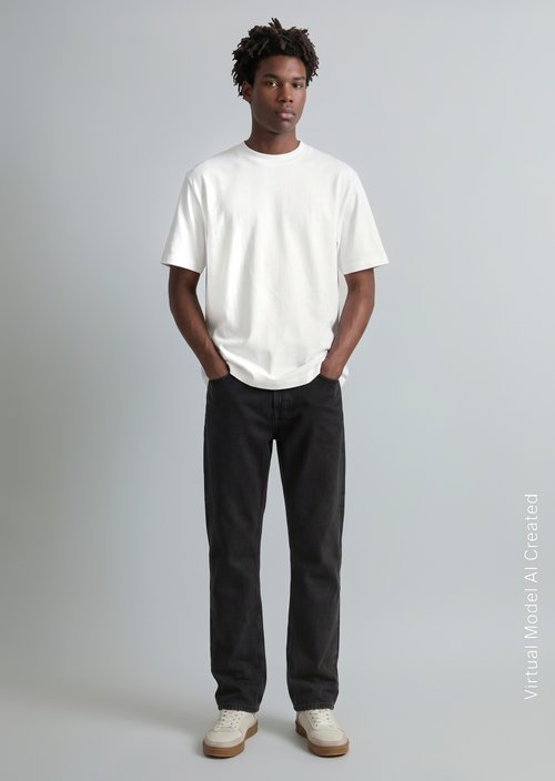 Jeans model Runne tapered — Black