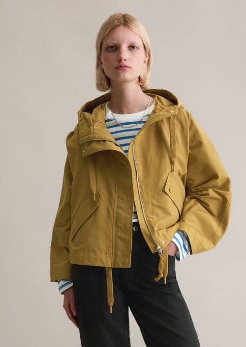 Outdoor jacket relaxed — Golden Ocher