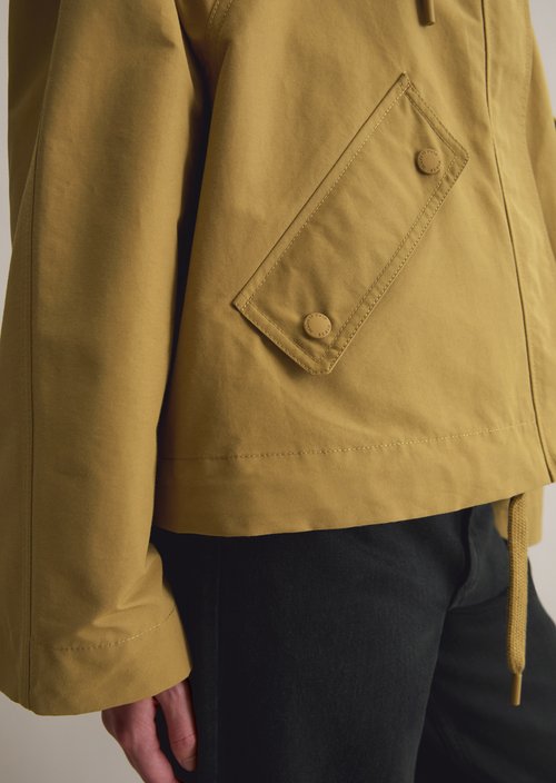 Outdoor jacket relaxed — Golden Ocher