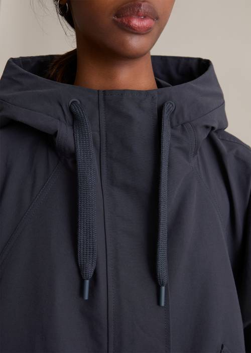 Outdoor jacket relaxed Blue Depths in detail view