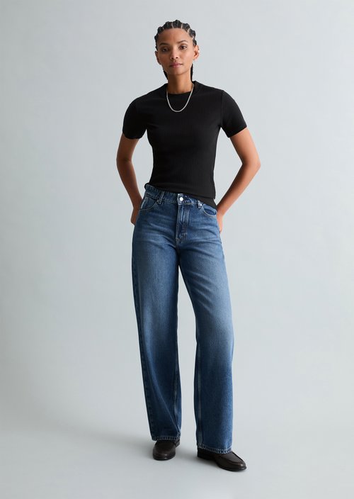 Jeans model Tomma wide — Medium Blue